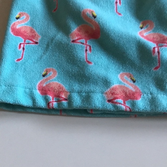 KOHL’s Pink Flamingo towel wrap-OS - Picture 2 of 12